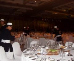 Allestimento floreale del ricevimento di nozze