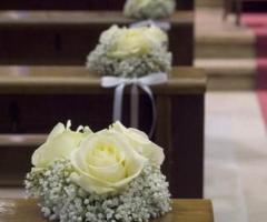 Fiorideapontirolo - Piccole ciotole per l'addobbo floreale in chiesa