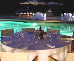 Tenuta Ladin - Il ricevimento di nozze di sera