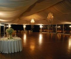 Tensostruttura illuminata