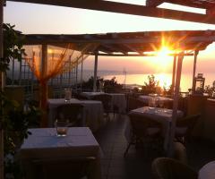 Tramonto dalla terrazza