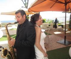 Simone Marra: Sax, Piano, Voce e Animazione