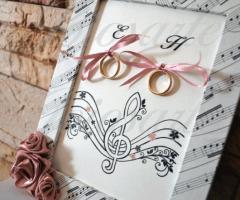 Portafedi Matrimonio Tema Musica