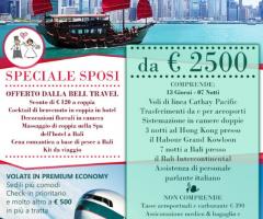 Viaggio di nozze Hong Kong - Bali