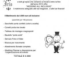 Promozione Wedding Day - Iris Wedding Planner