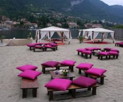 Ricevimento di matrimonio in spiaggia
