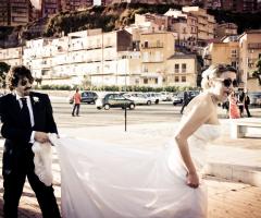 Fotografi di Matrimoni - Gli sposi in città