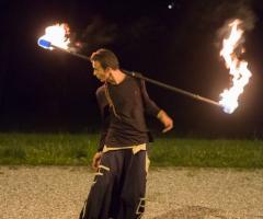 Yantra Fire - Lo spettacolo di giocoleria di fuoco
