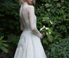 La Nuova Sartoria - Abito da sposa corto mod. Alice