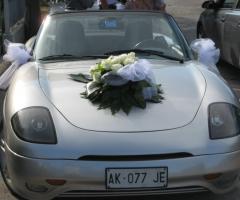 Paolo Guidi - La Fiat Barchetta Coupè per il matrimonio - Fiori