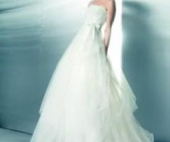 Abito da sposa con gonna in tulle