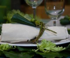 Segnaposto per il ricevimento di matrimonio