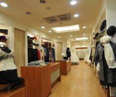 Interno dell'atélier Naccari Sposa a Messina