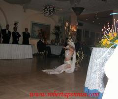 Danzatrice per intrattenere gli ospiti al matrimonio