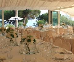 Tavoli con vista mare - Villa Lagorio