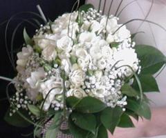 Bouquet sposa in bianco