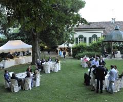 Il parco de Il Basinetto durante un ricevimento