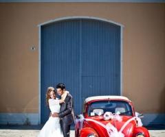 auto rossa sposi - Francesco Carboni
