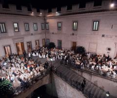 ricevimento in cortile