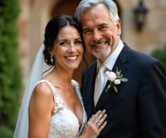 Couple wedding at Ville Carborello