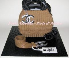 Torta Chanel per il compleanno - Paola Azzolina