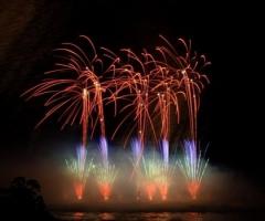 Fuochi d\'artificio per il matrimonio