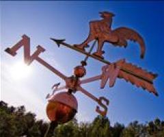 Gallo segnavento della fattoria