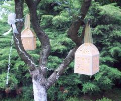 Allestimento per un matrimonio shabby chic