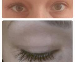 Applicazione di ciglia di Laura Nastasi, make up artist a Siracusa