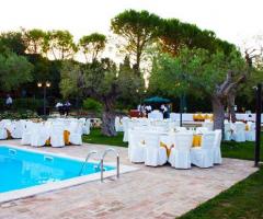 Matrimonio con tavoli rotondi