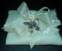 Ciondolo in argento per la bomboniera delle nozze