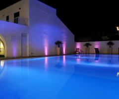 Piscina dell'hotel per le nozze