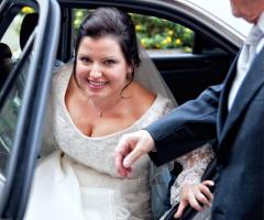 Arrivo sposa in chiesa