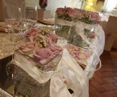 Tripudio di rose e glicine