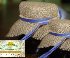 Vasetti con juta - vari formati- Bomboniere per Natura