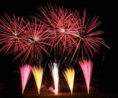 Giochi pirotecnici per la festa di matrimonio