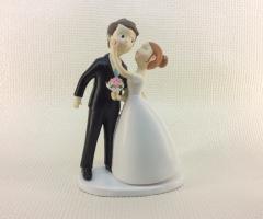 Nobilita di Aggio Silvia - Cake Topper con Sposi che si baciano