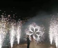 Pirotecnica 4.0 - Fuochi d'artificio per l'evento delle nozze
