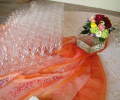 Tavolo del brindisi agli sposi