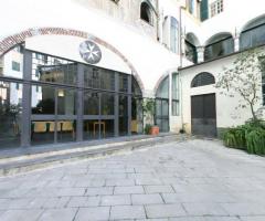 L'ingresso dell'hotel