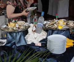 Ristorante Aquamarina - Buffet di ostriche e tartufi