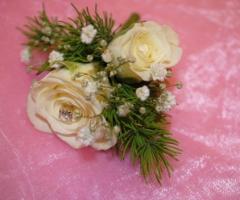 Fiori con brillantini per il matrimonio