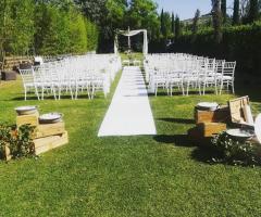 Tenuta I Massini - Allestimento per il rito civile