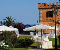 Castello per ricevimenti di matrimonio a Nettuno
