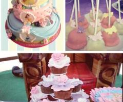 Princess'd cake pops e cupcake