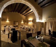 Sala interna per ricevimento di matrimonio presso l'Agriturismo Borgo Alveria