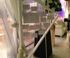 Tableau a forma di arpa