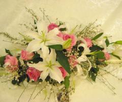 F&B Fiori di Flavio Gatto - Composizione rose e lilium