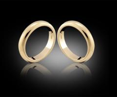 Fedi classiche in oro giallo - 18 Carati Genova