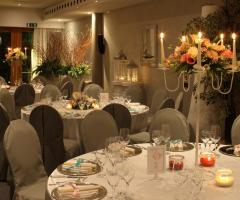 Particolare sala allestita